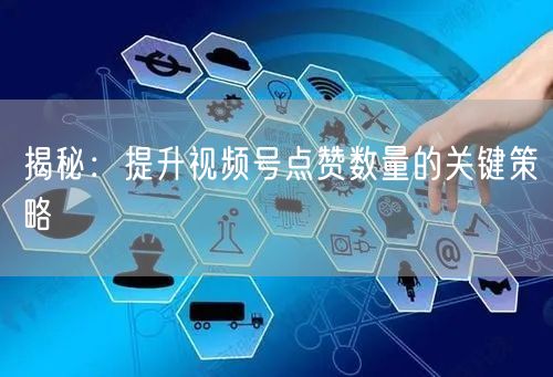 揭秘：提升视频号点赞数量的关键策略