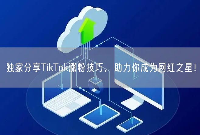 独家分享TikTok涨粉技巧，助力你成为网红之星！