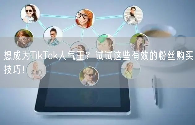 想成为TikTok人气王？试试这些有效的粉丝购买技巧！
