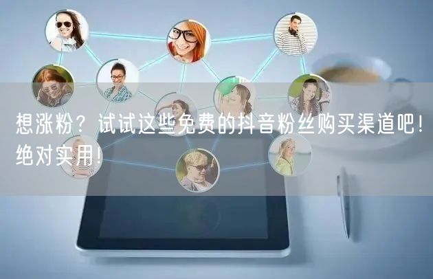 想涨粉？试试这些免费的抖音粉丝购买渠道吧！绝对实用！