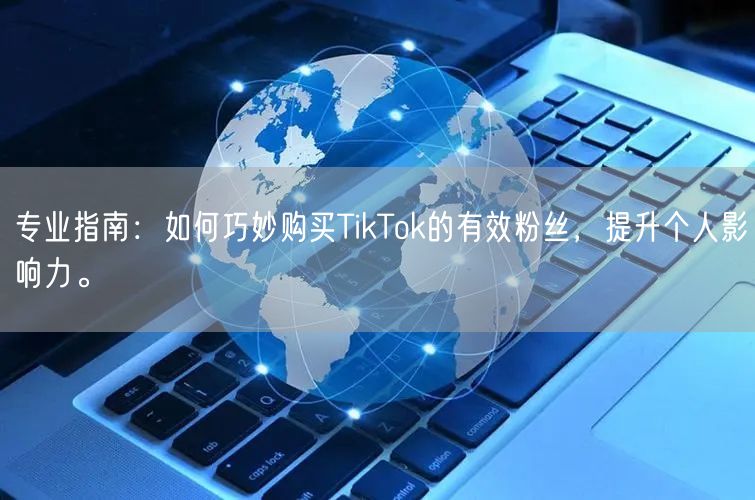 专业指南：如何巧妙购买TikTok的有效粉丝，提升个人影响力。