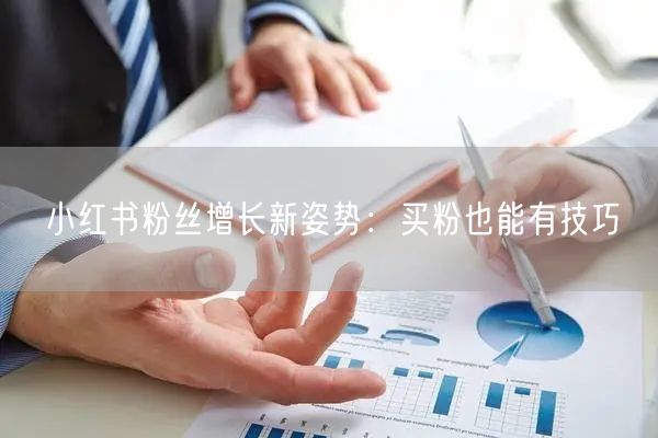 小红书粉丝增长新姿势：买粉也能有技巧
