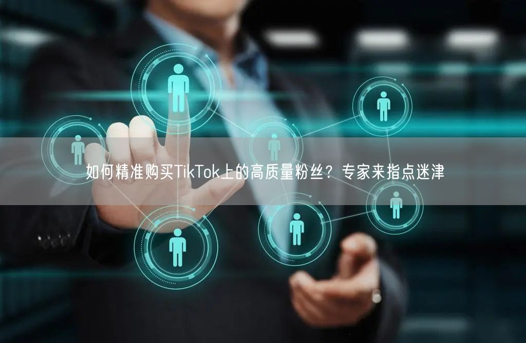 如何精准购买TikTok上的高质量粉丝？专家来指点迷津