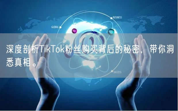 深度剖析TikTok粉丝购买背后的秘密，带你洞悉真相。