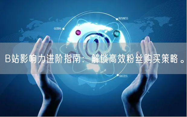 B站影响力进阶指南：解锁高效粉丝购买策略。