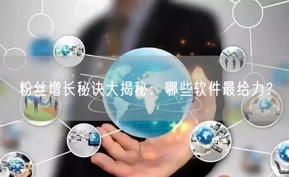 粉丝增长秘诀大揭秘：哪些软件最给力？