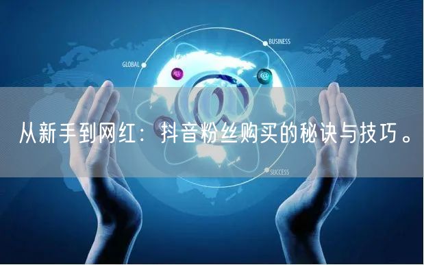 从新手到网红：抖音粉丝购买的秘诀与技巧。