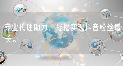 专业代理助力，轻松实现抖音粉丝增长。