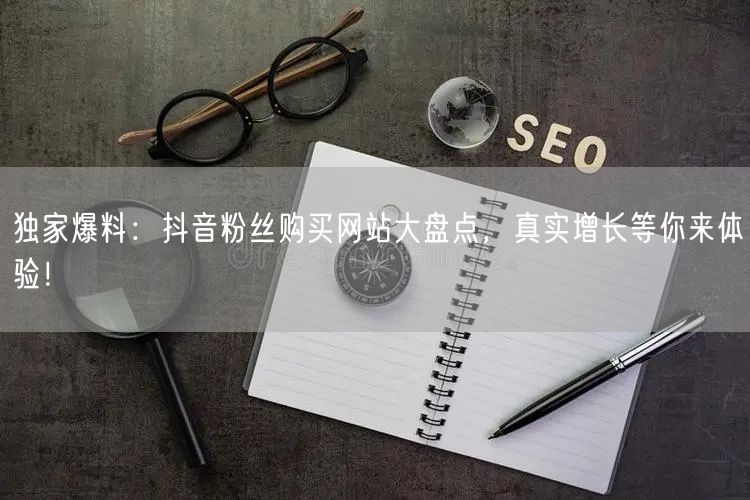 独家爆料：抖音粉丝购买网站大盘点，真实增长等你来体验！
