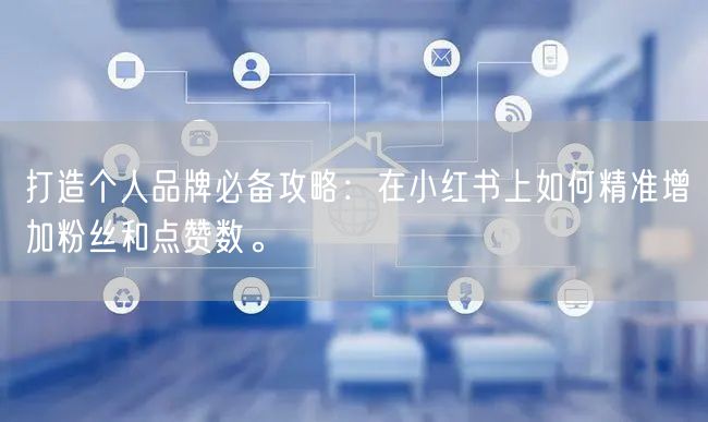 打造个人品牌必备攻略：在小红书上如何精准增加粉丝和点赞数。