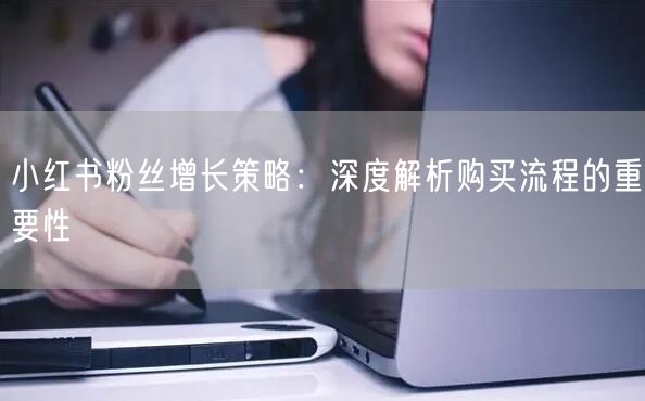 小红书粉丝增长策略：深度解析购买流程的重要性