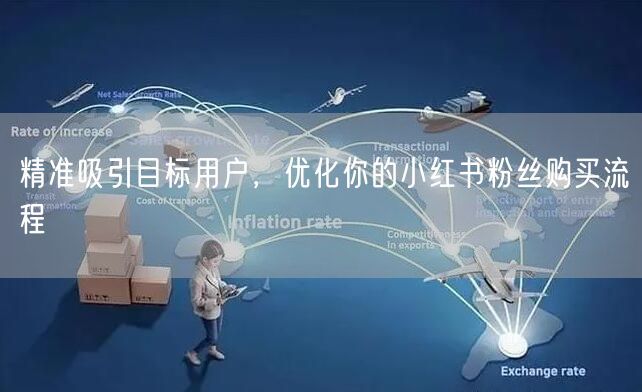 精准吸引目标用户，优化你的小红书粉丝购买流程