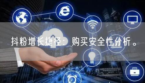 抖粉增长捷径：购买安全性分析。