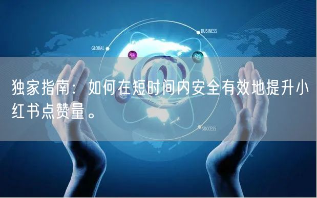 独家指南：如何在短时间内安全有效地提升小红书点赞量。
