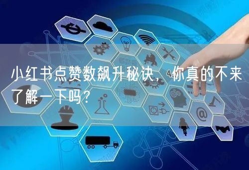 小红书点赞数飙升秘诀，你真的不来了解一下吗？