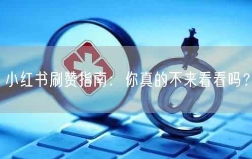 小红书刷赞指南：你真的不来看看吗？