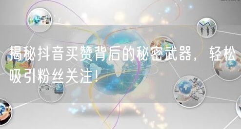揭秘抖音买赞背后的秘密武器，轻松吸引粉丝关注！