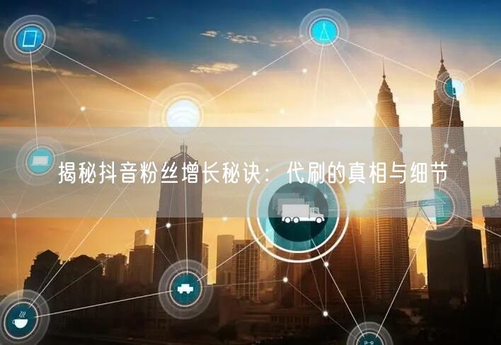 揭秘抖音粉丝增长秘诀：代刷的真相与细节