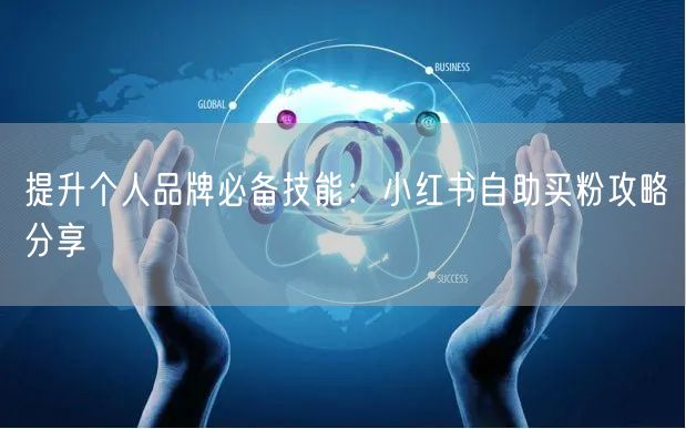 提升个人品牌必备技能：小红书自助买粉攻略分享