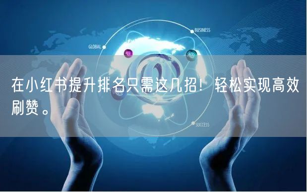 在小红书提升排名只需这几招！轻松实现高效刷赞。