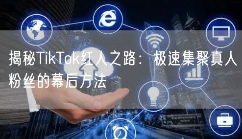 揭秘TikTok红人之路：极速集聚真人粉丝的幕后方法